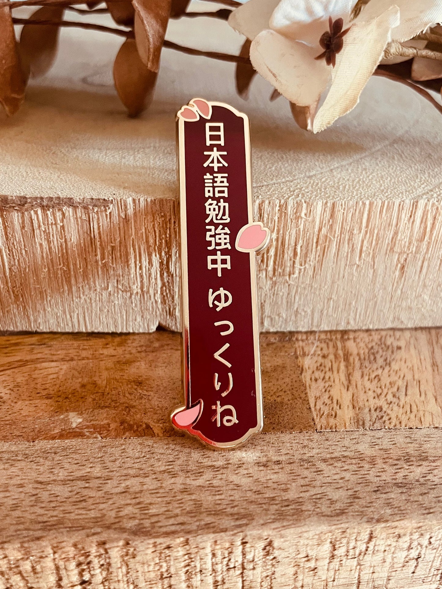 Hanashi Pin “Sto studiando giapponese, piano piano”