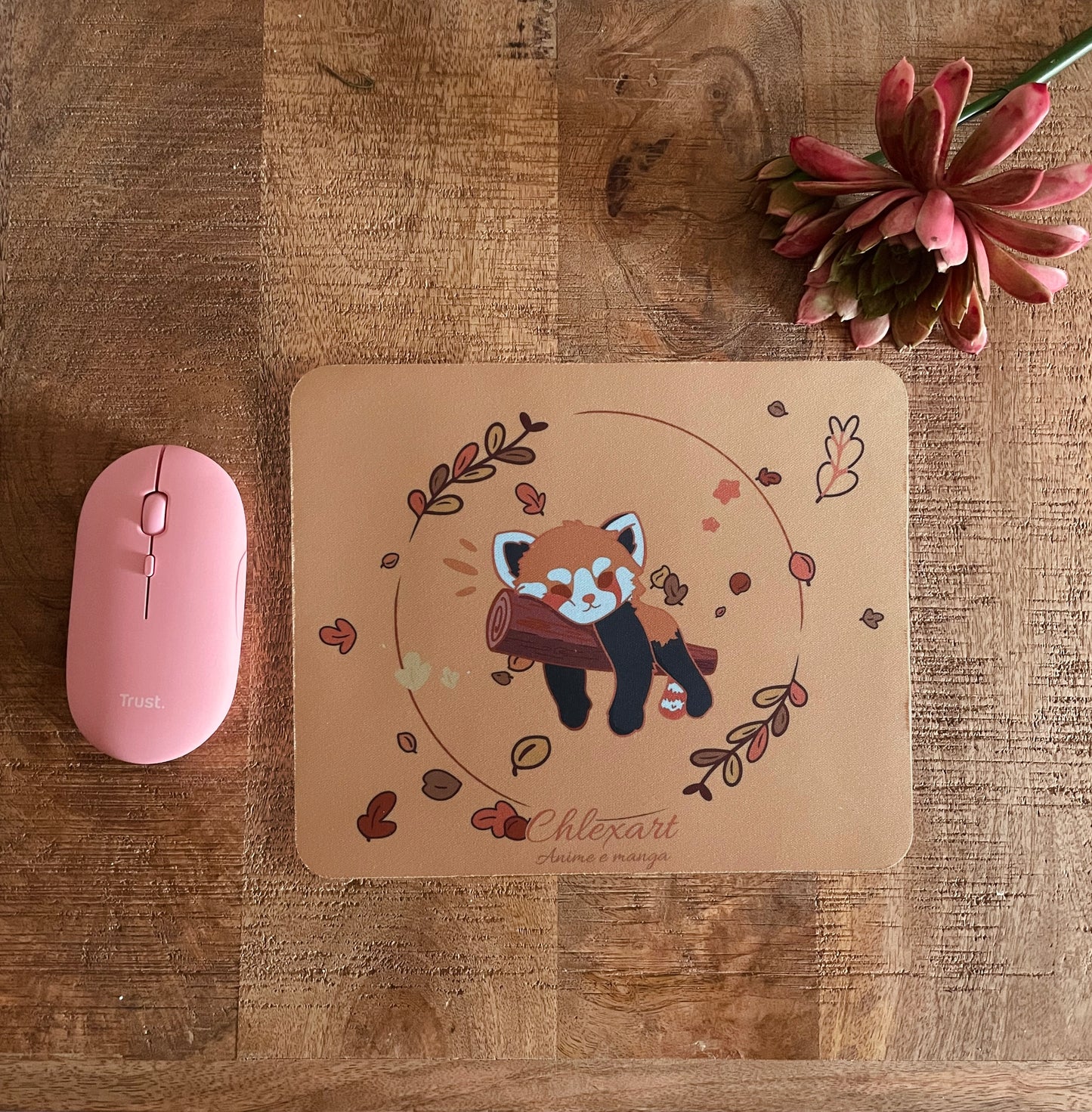 Mousepad Panda Rosso