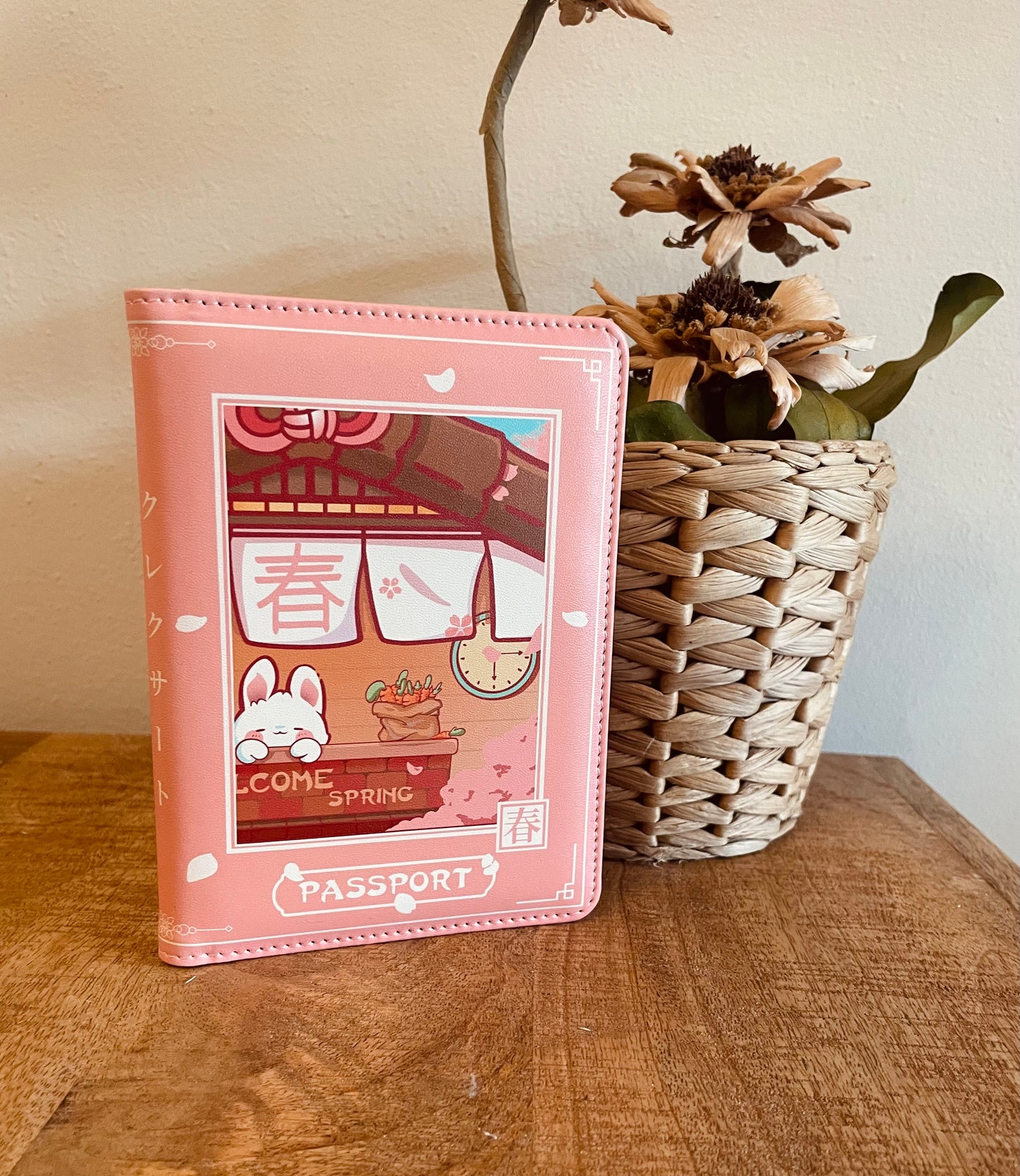 Porta passaporto Spring