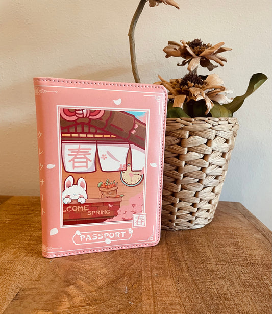 Porta passaporto Spring