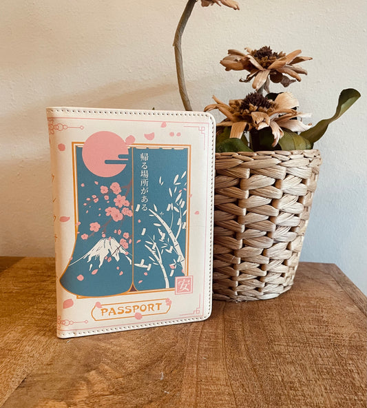 Porta passaporto Fuji noren