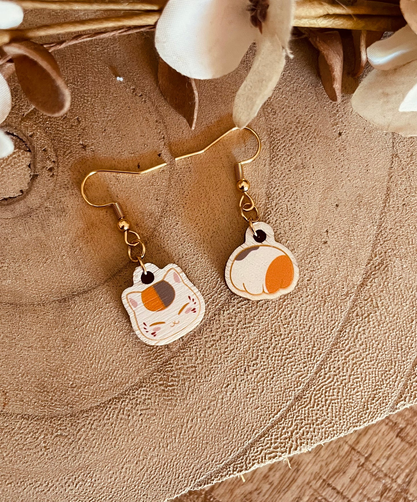 Orecchini Orange cat