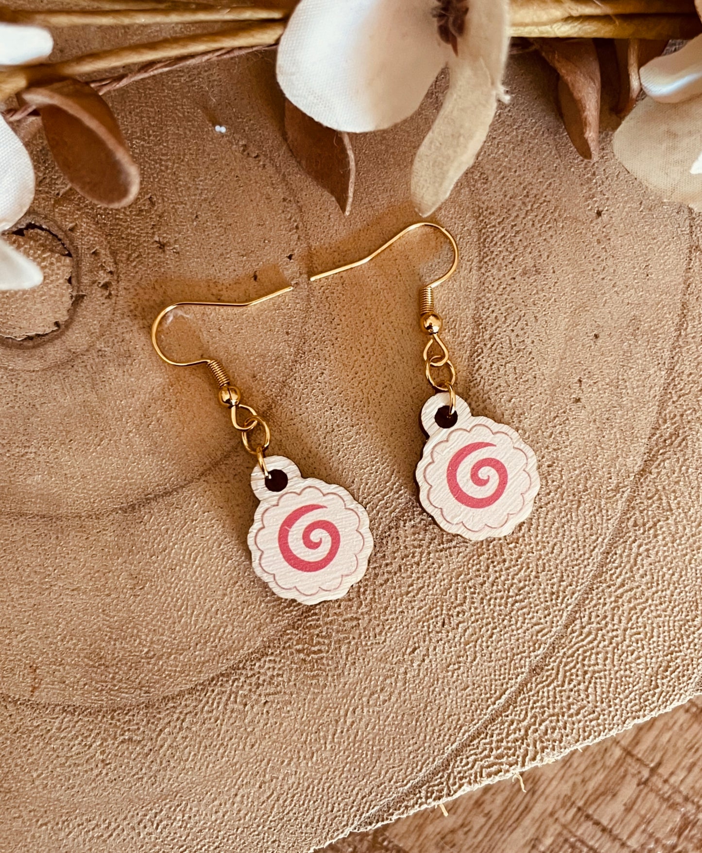 Orecchini Ramen swirl