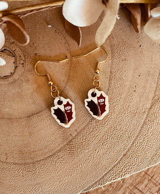 Orecchini Dragon tail