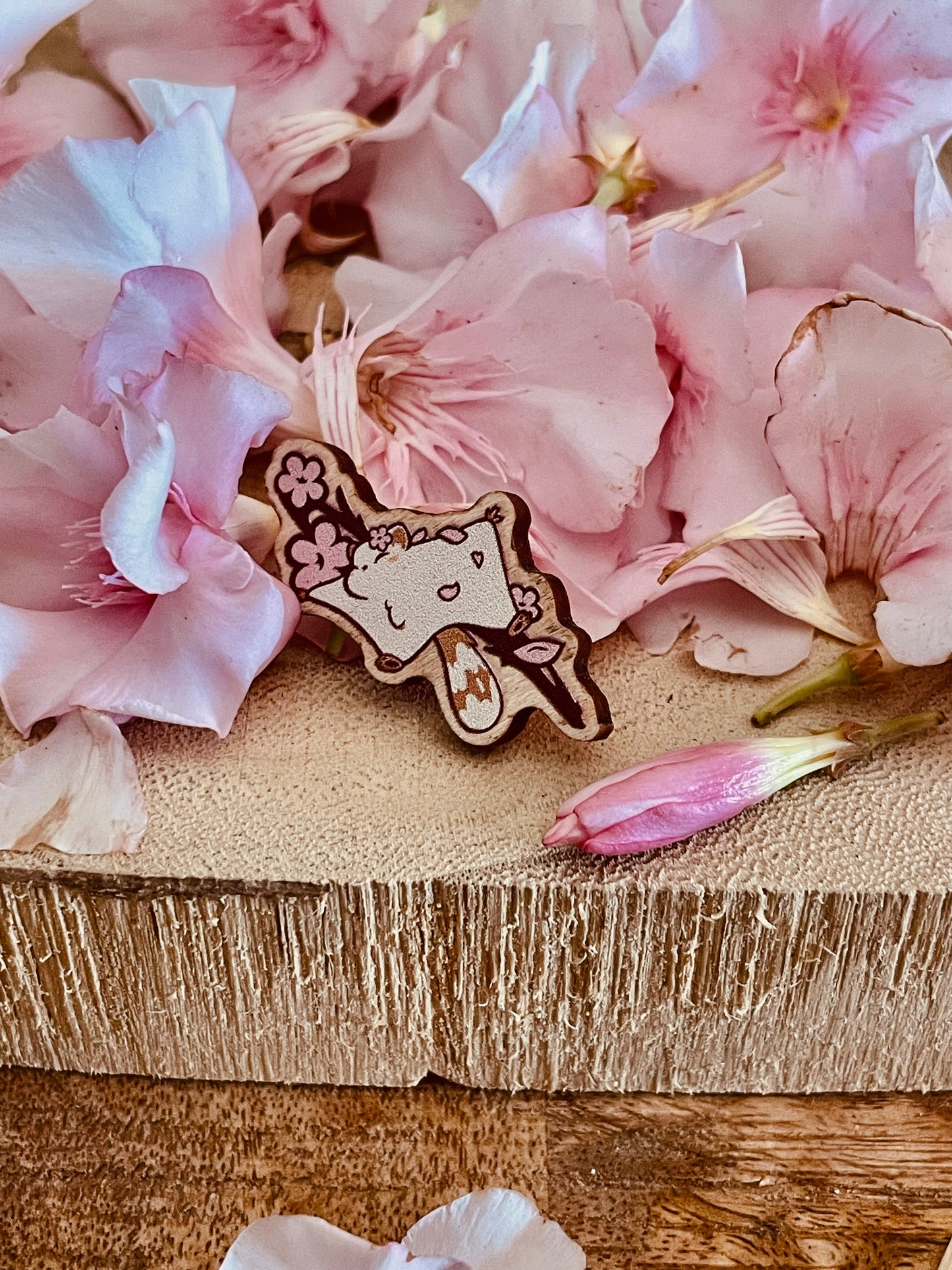 Wood pin Scoiattolo volante