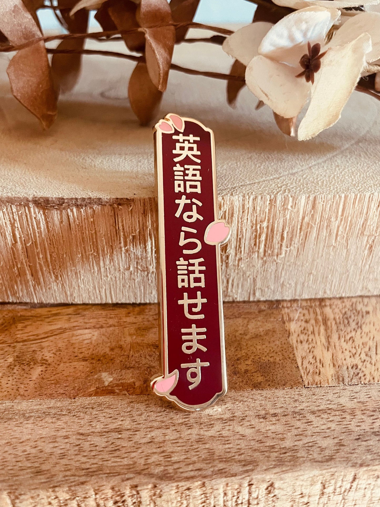 Hanashi Pin “Posso parlare inglese”