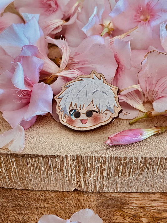 Wood pin Ragazzo prodigio